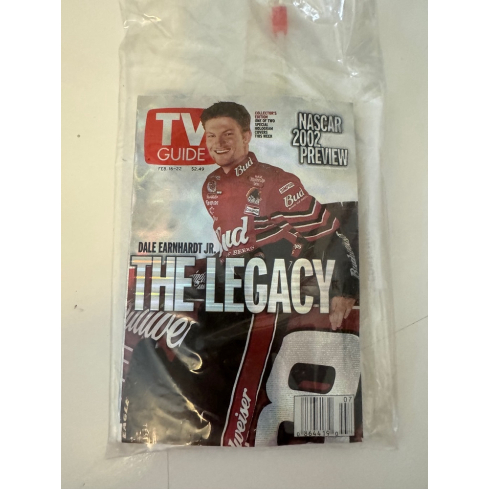 2002 NASCAR Preview TV Guide Magazine